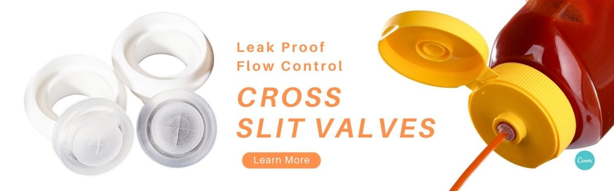 9.8mm Silicone Cross Slit Valves